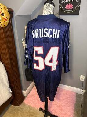 Vintage Reebok NFL New England Patriots Tedy Bruschi #54 Jersey Size XL